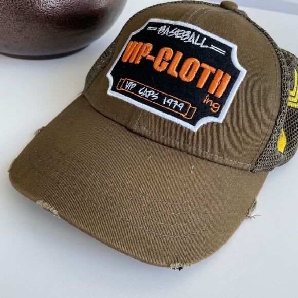 VIP Clothing 1979 Army green Patch Baseball Cap - Picture 3 of 7